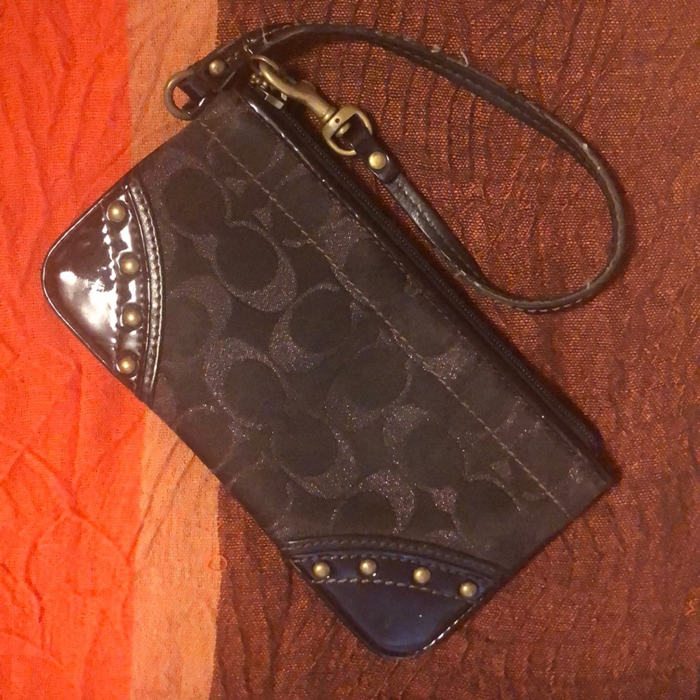 Coach wristlet
